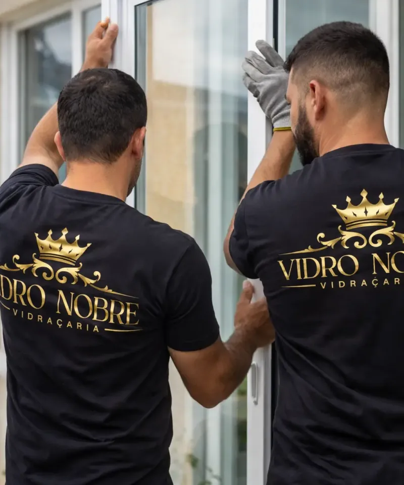 Projeto de vidraçaria e fechamento de sacada com vidro temperado — Vidro Nobre Timbó